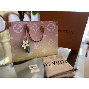 NIB Louis Vuitton On The Go GM By The Pool Rose M57641 💯% Authentic